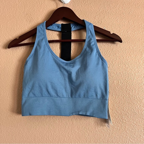 Rae Dunn Strength Daylight Sports Bra Size Large NWT - Picture 2 of 7